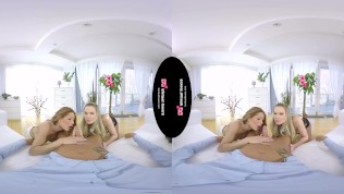 Blonde Girl loves Tranny Dick VR